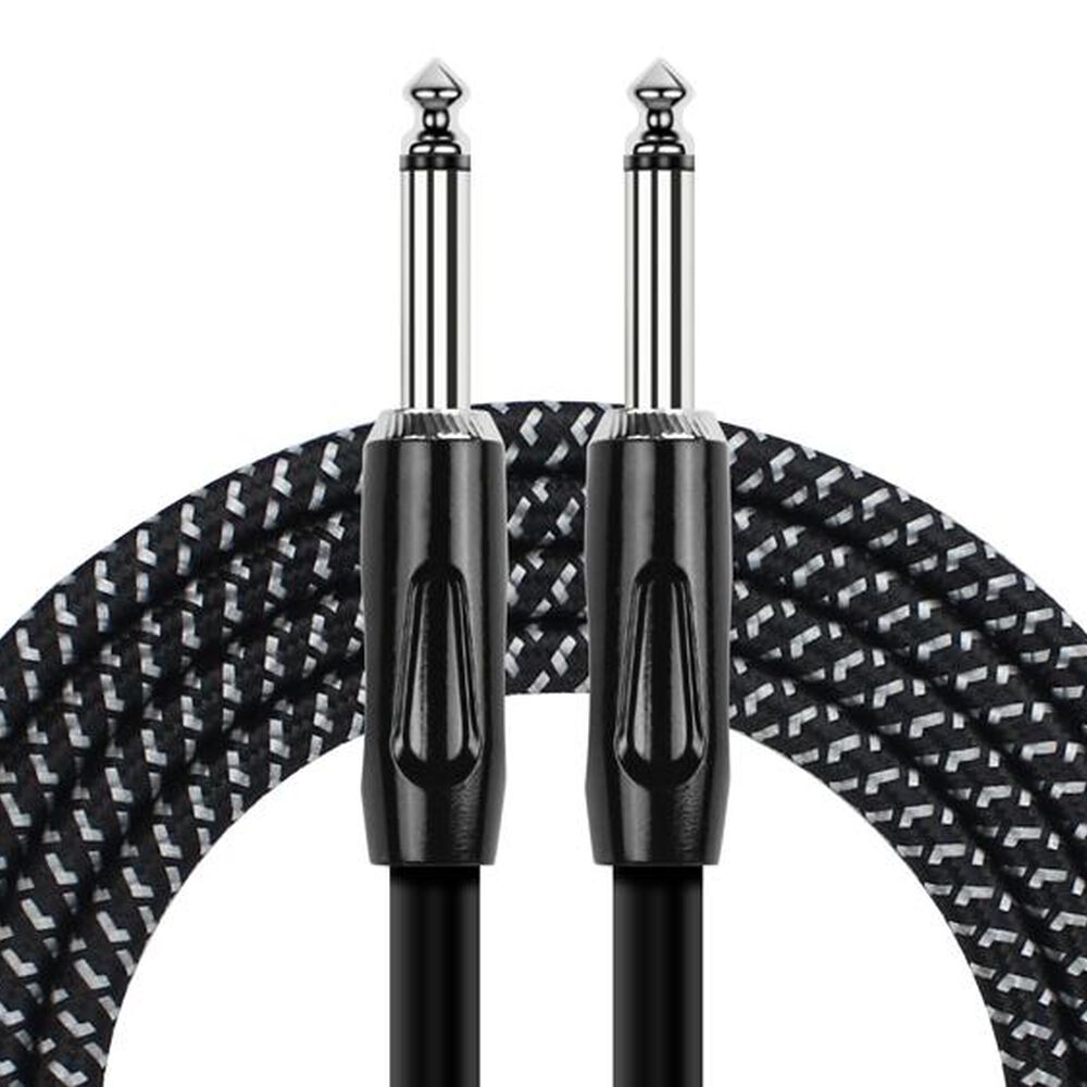 Cable Instrumento 10m 1/4'' Mono Plug Tejido Iwcx-201b-10 image number 0.0