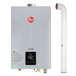 Pack Calefont Rheem 21l. T.forzado G.licuado + Kit
