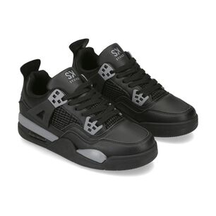 Zapatilla Urbana Ni&ntilde;o Skuad Black