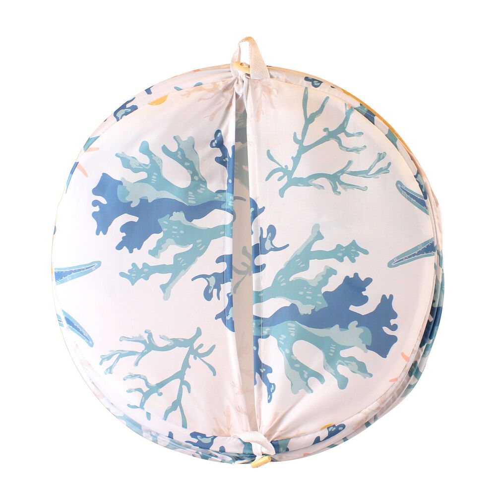 Cesto Para Ropa Plegable Nautica Home 42x55cm Corales De Mar image number 5.0