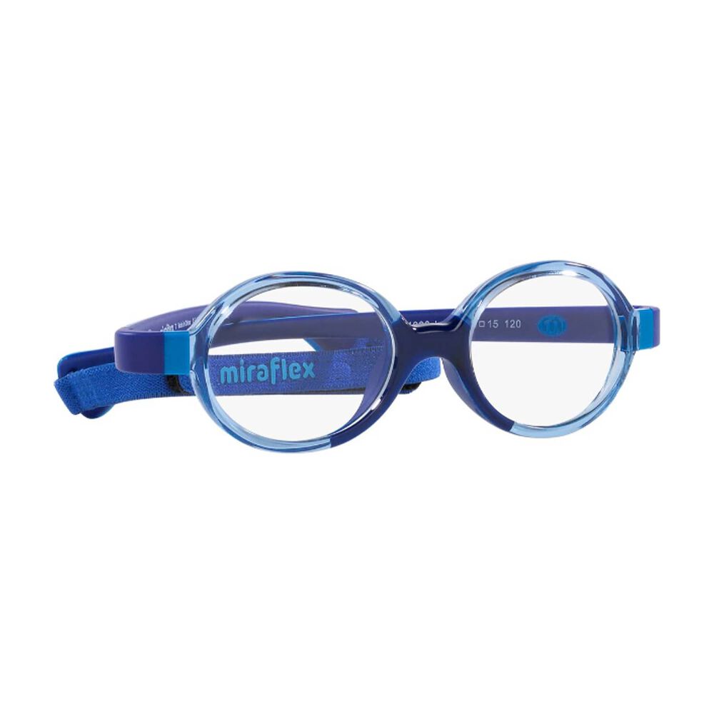 Lentes &Oacute;pticos Azul Con Correa Miraflex Para Ni&ntilde;os image number 11.0