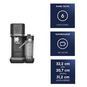 Cafetera Espresso 1,25l Digital C&aacute;psula Y Molido 1350w Ecm70