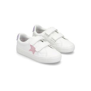 Zapatilla Infantil Ni&ntilde;a Topsis White