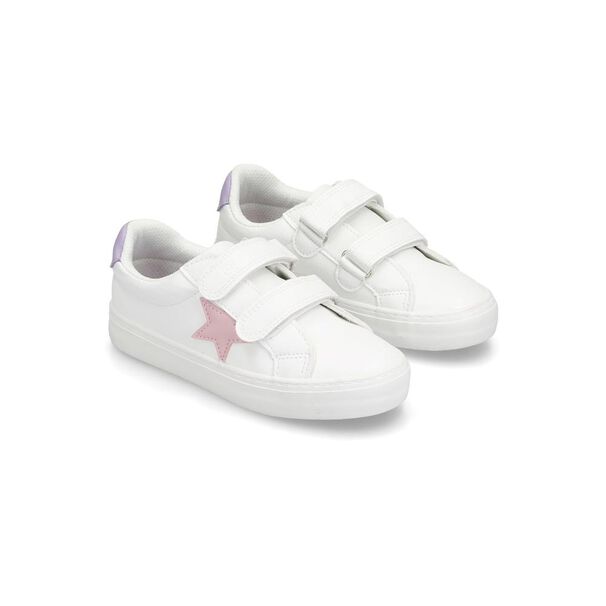 Zapatilla Infantil Ni&ntilde;a Topsis White