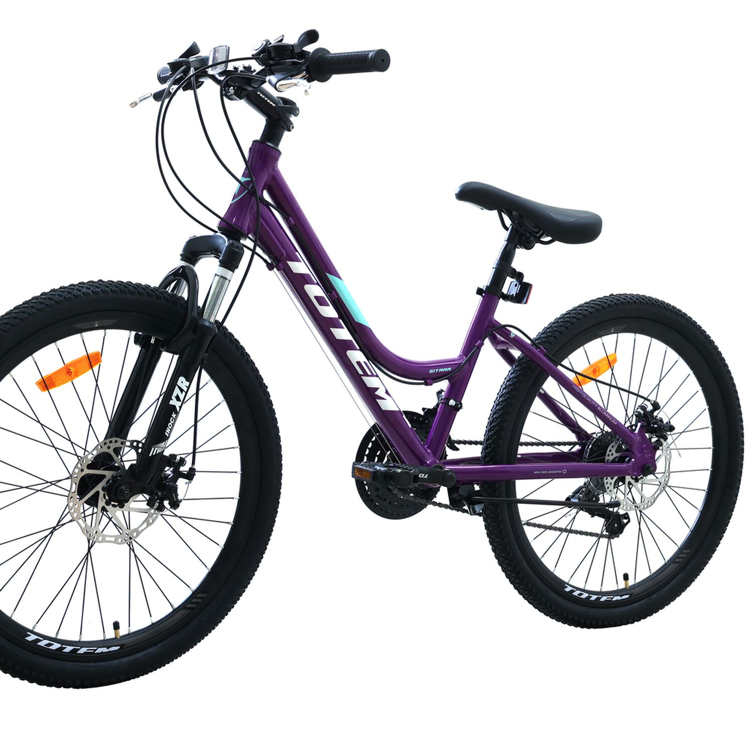 Bicicleta Totem Mtb Aro 24 Modelo Sitara Morado image number 4.0