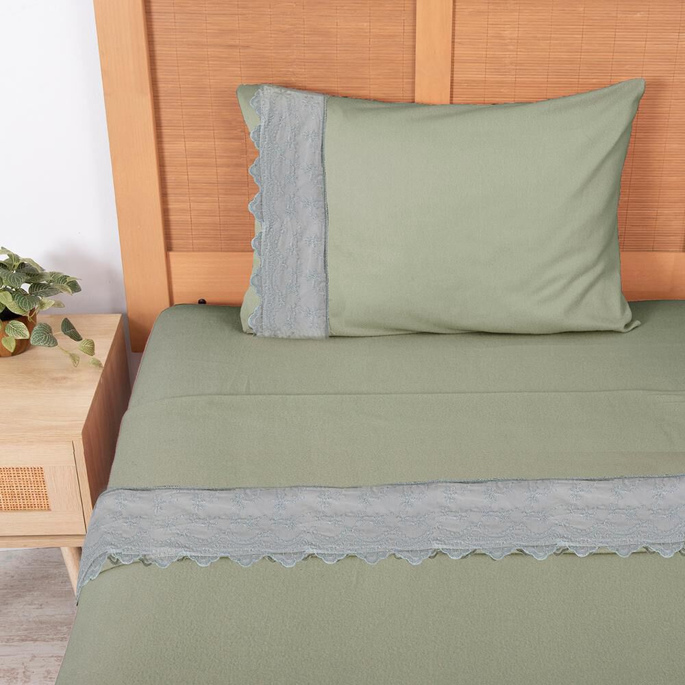 Juego De S&aacute;banas Polar Belle Noite Aurora / 1.5 Plazas image number 0.0