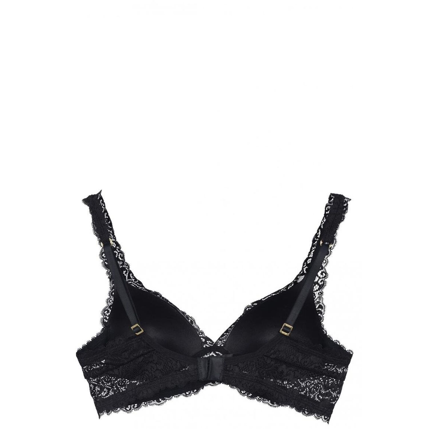 Bralette Encaje Negro 2rios image number 2.0