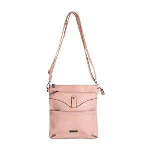 Cartera Bandolera Felicia Rosada Anabella Sachi