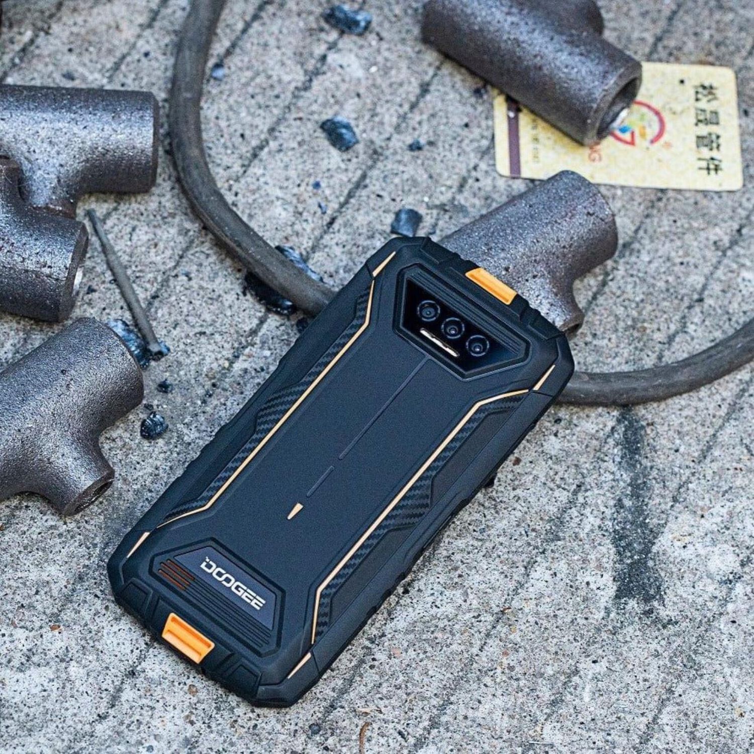 Celular Rugged Doogee S41 Max Resistente A Golpes, Polvo, Humedad Y Agua / Desbloqueo Facial Y Con Huella Dactilar, Nfc, Radio Fm, Naranjo image number 6.0