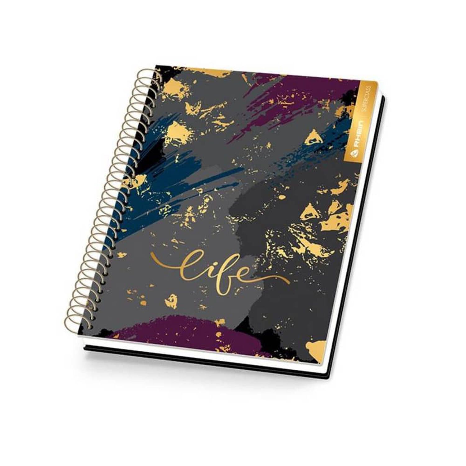 Pack 5 Cuadernos Gold Style Rhein Medio Oficio 150 Hojas image number 1.0