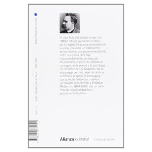 M&aacute;s All&aacute; Del Bien Y El Mal - Friedrich Nietzsche