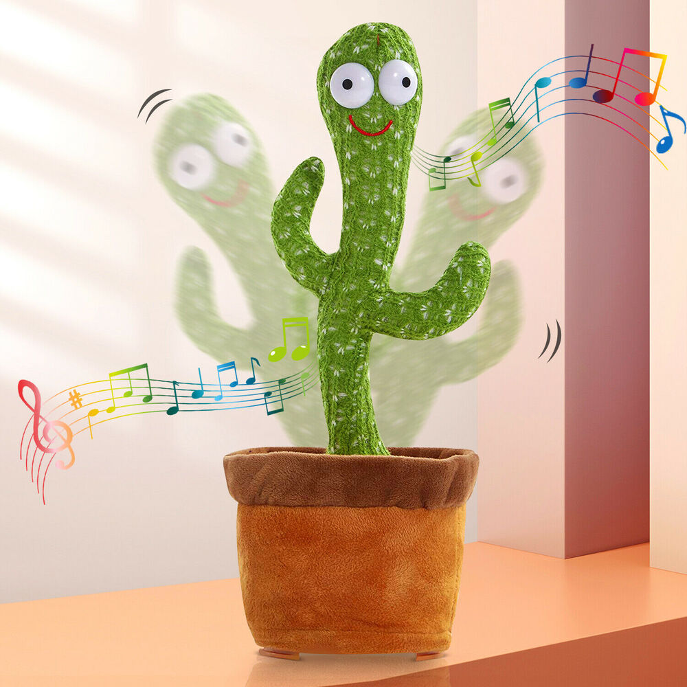Cactus Bailarín Que Canta Juguete Musical Niño Niña image number 4.0