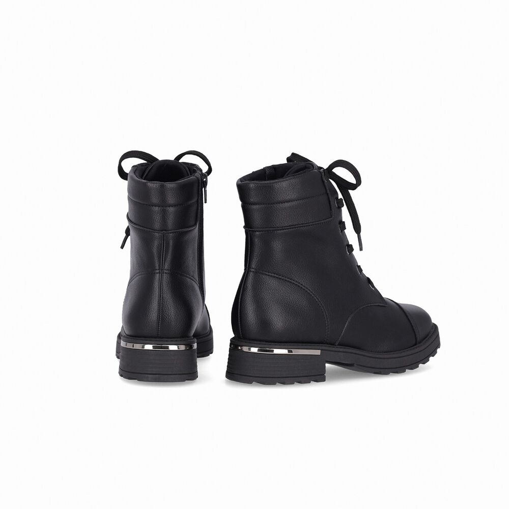 Botin Mujer Negro Gisa/cordones Piccadilly image number 2.0