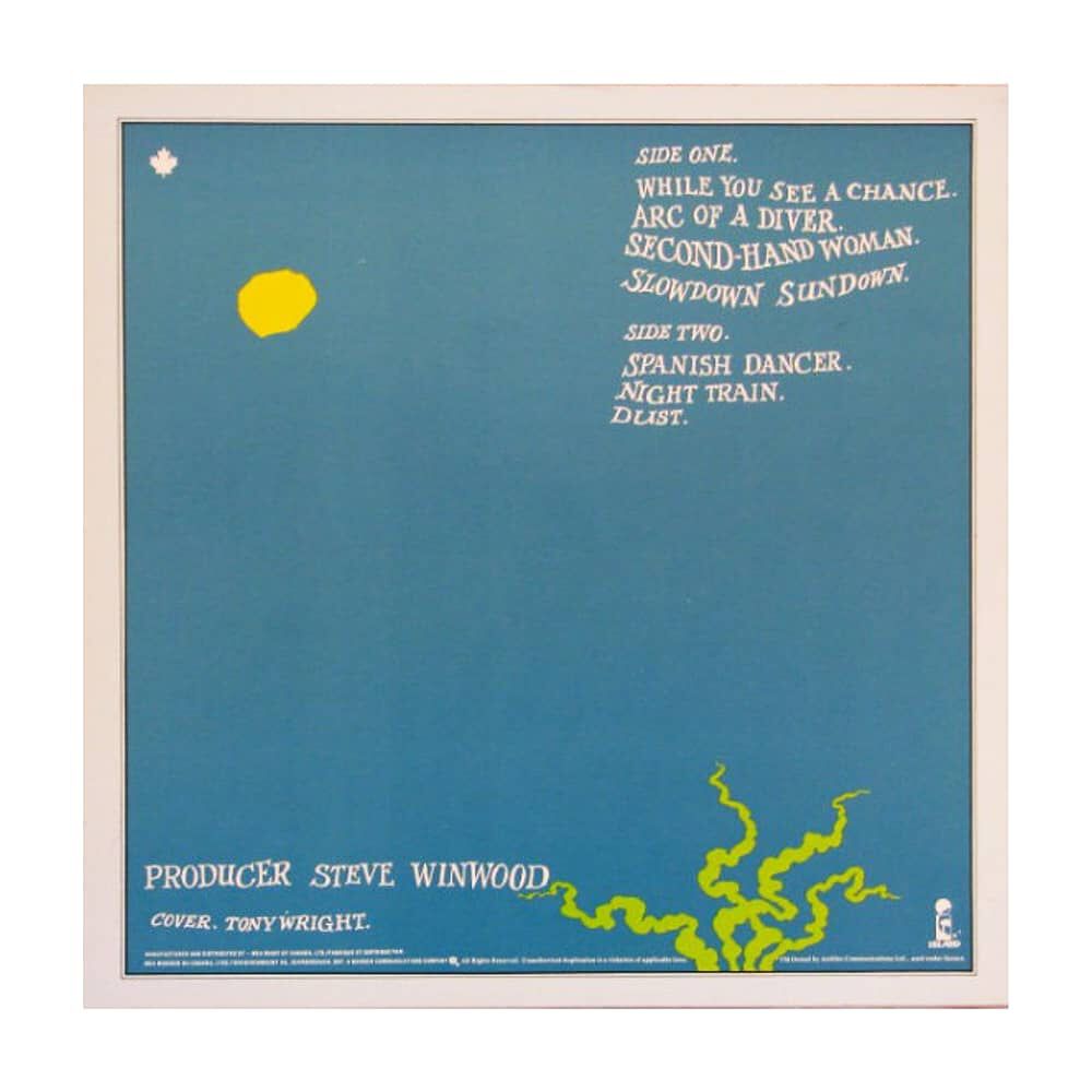Steve Winwood - Arc Of A Diver | Vinilo Usado image number 1.0