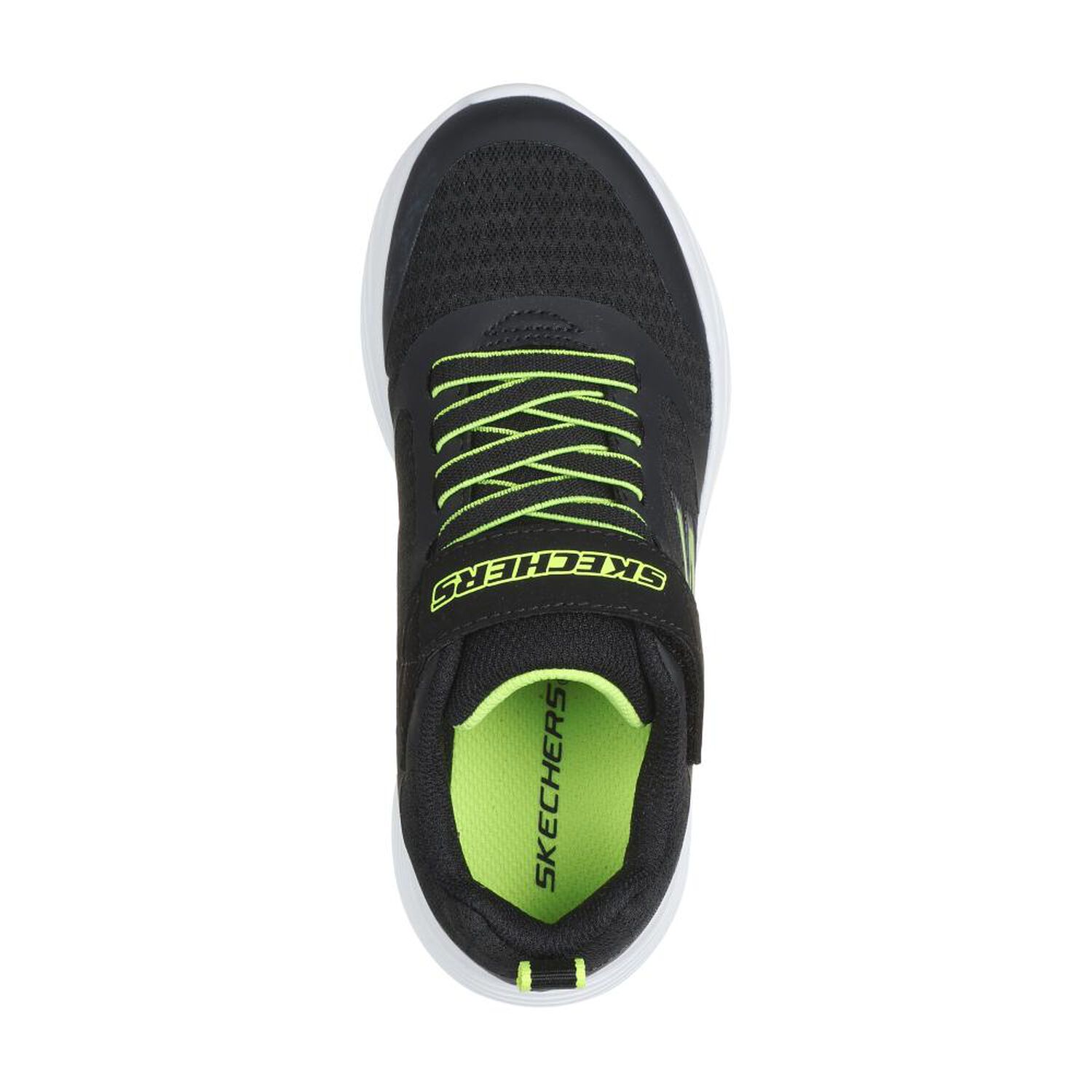 Zapatilla Infantil Ni&ntilde;o Skechers Go Run 400 V2 Goltran Negro image number 4.0