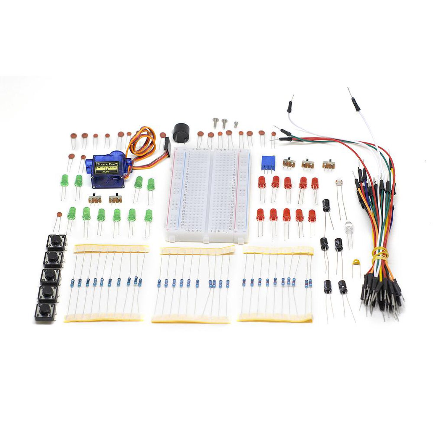 Kit De Componentes Electr&oacute;nicos B&aacute;sicos image number 0.0