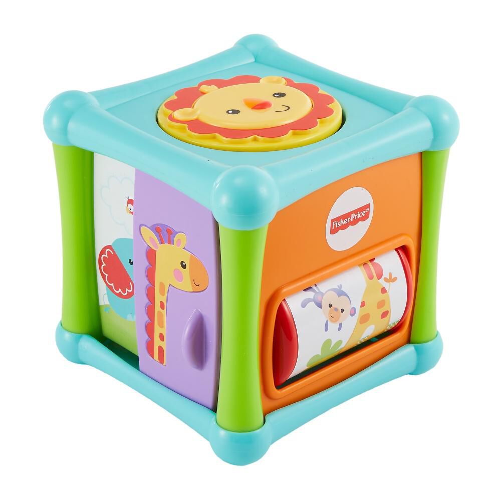 Bloques De Encaje Fisher Price Cubo Animalitos De Actividades image number 0.0