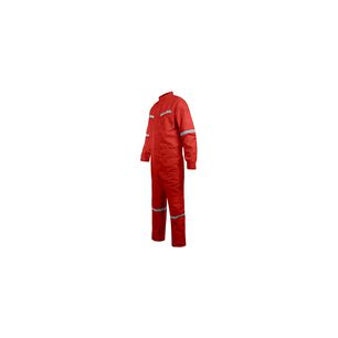 Overol Poplin C/cinta Rojo