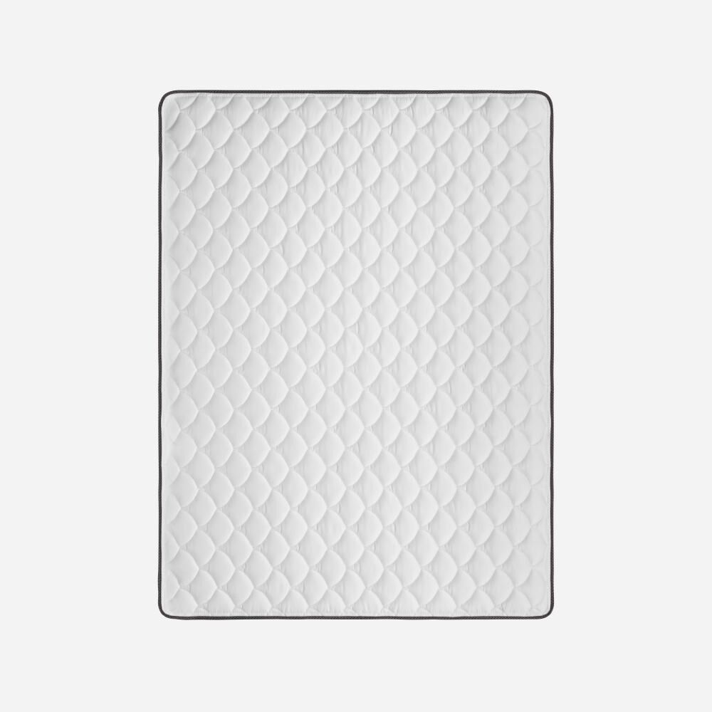 Cama Europea Rosen New Style 4 Plus / 2 Plazas / Base Normal  + Set Maderas Rachel Gris image number 4.0