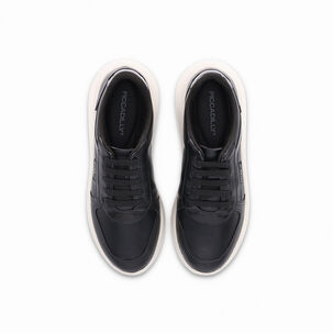 Zapatilla Urbana Mujer Negro/charol Eliane Piccadilly