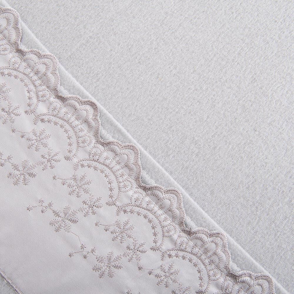 Sabana Polar Lisa Broderie 1.5 Plazas Gris image number 2.0