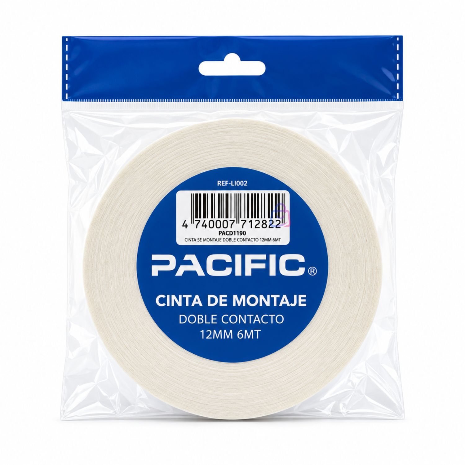 Cinta Doble Contacto Espuma Para Montaje 12mm X 6m - Ps image number 3.0