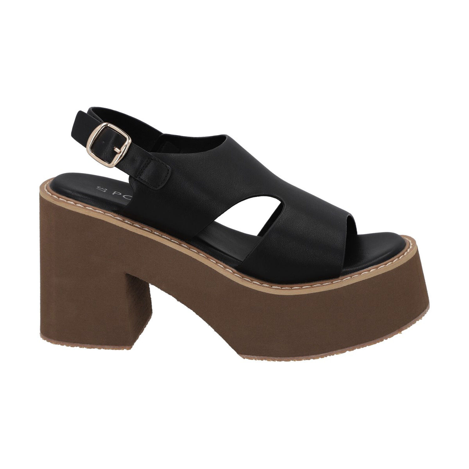 Sandalia Mujer Negro Coqui Police image number 0.0