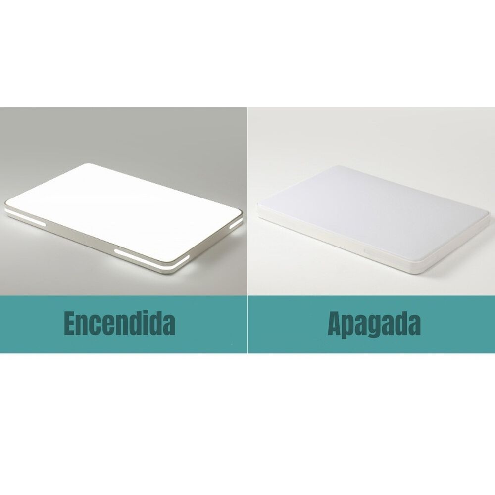 L&aacute;mpara De Techo Led 90x60cm 96w By Lubabycas image number 6.0