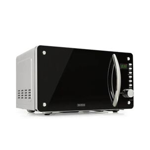 Microondas Electrico 20l 800w Negro Gris Th-20dm Thomas