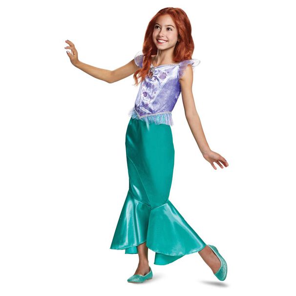 Disfraz Princesas Disney Ariel 4-8 a&ntilde;os