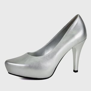 Zapato Faina Plateado