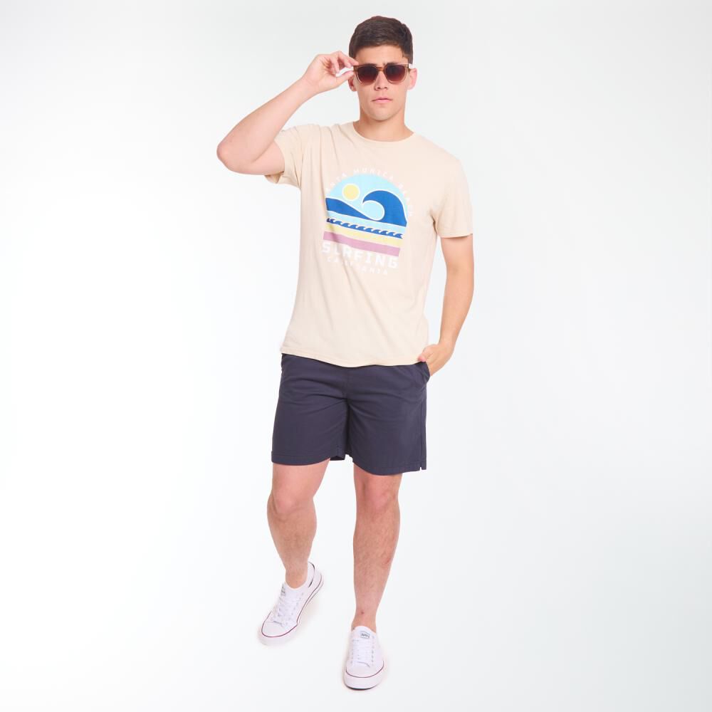 Polera Estampada Manga Corta Cuello Redondo Hombre Ocean Pacific image number 1.0