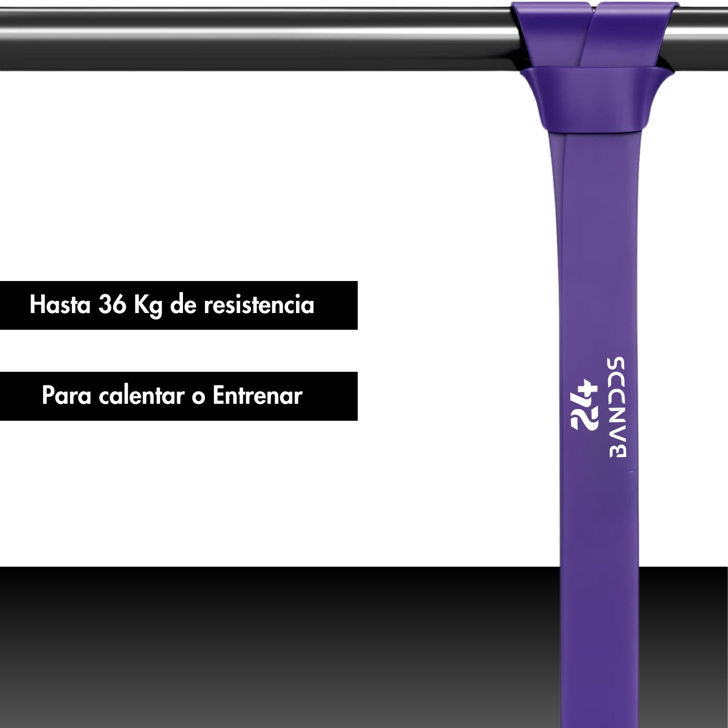 Powerband Banda De Resistencia Crossfit Gym Calistenia 36kg image number 5.0