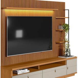 Home Tv Di Poretti Design Ouro Ttv / 1 Puerta / 2 Cajones