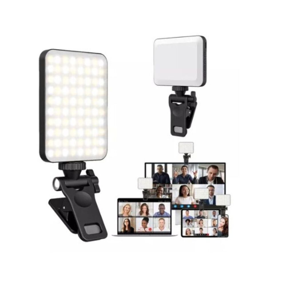 Luz Led Selfie Adaptable Portatil Celular Notebook Iphone Android image number 0.0