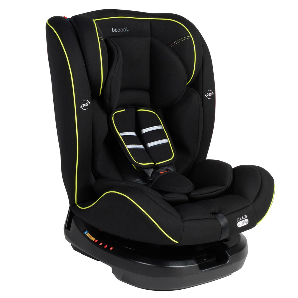 Silla De Auto Convertible Apolo 360&deg; Lime image number 0.0