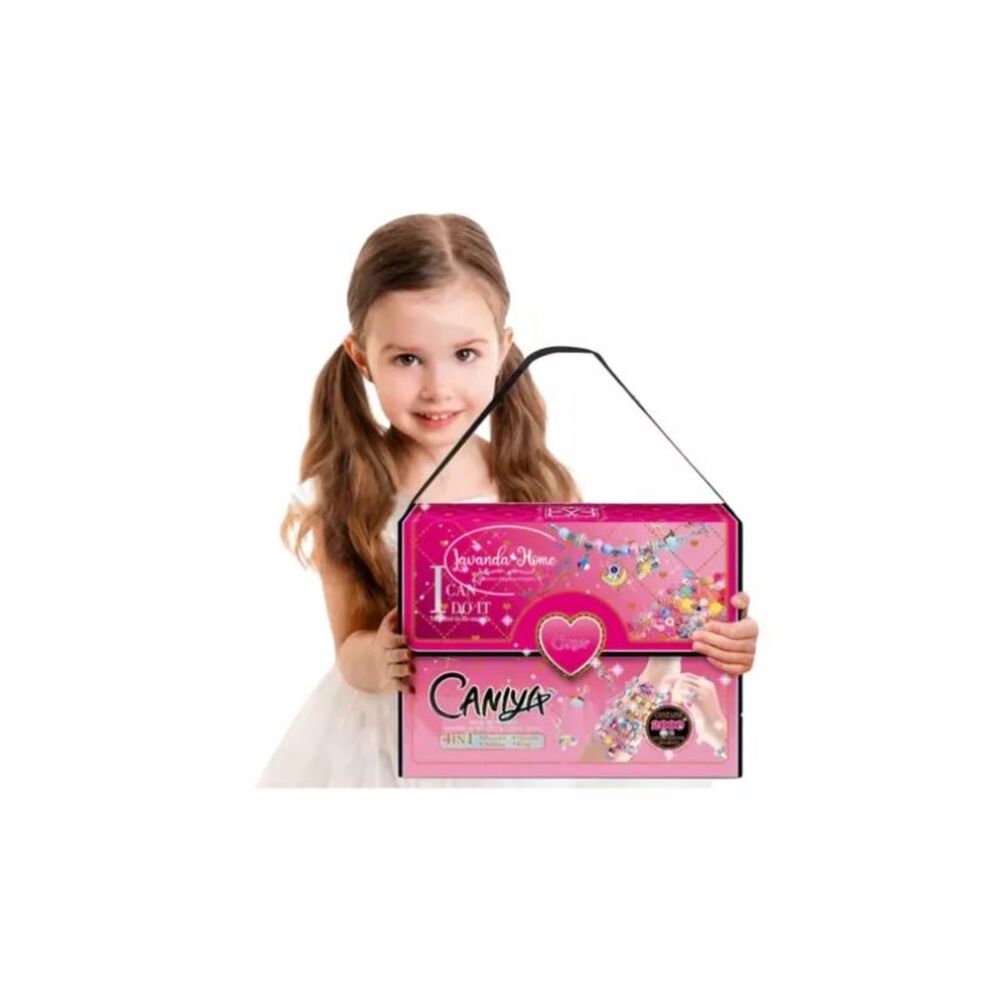 Kit Para Hacer Pulseras 4 En 1 2000pcs Cartera Niñas image number 4.0