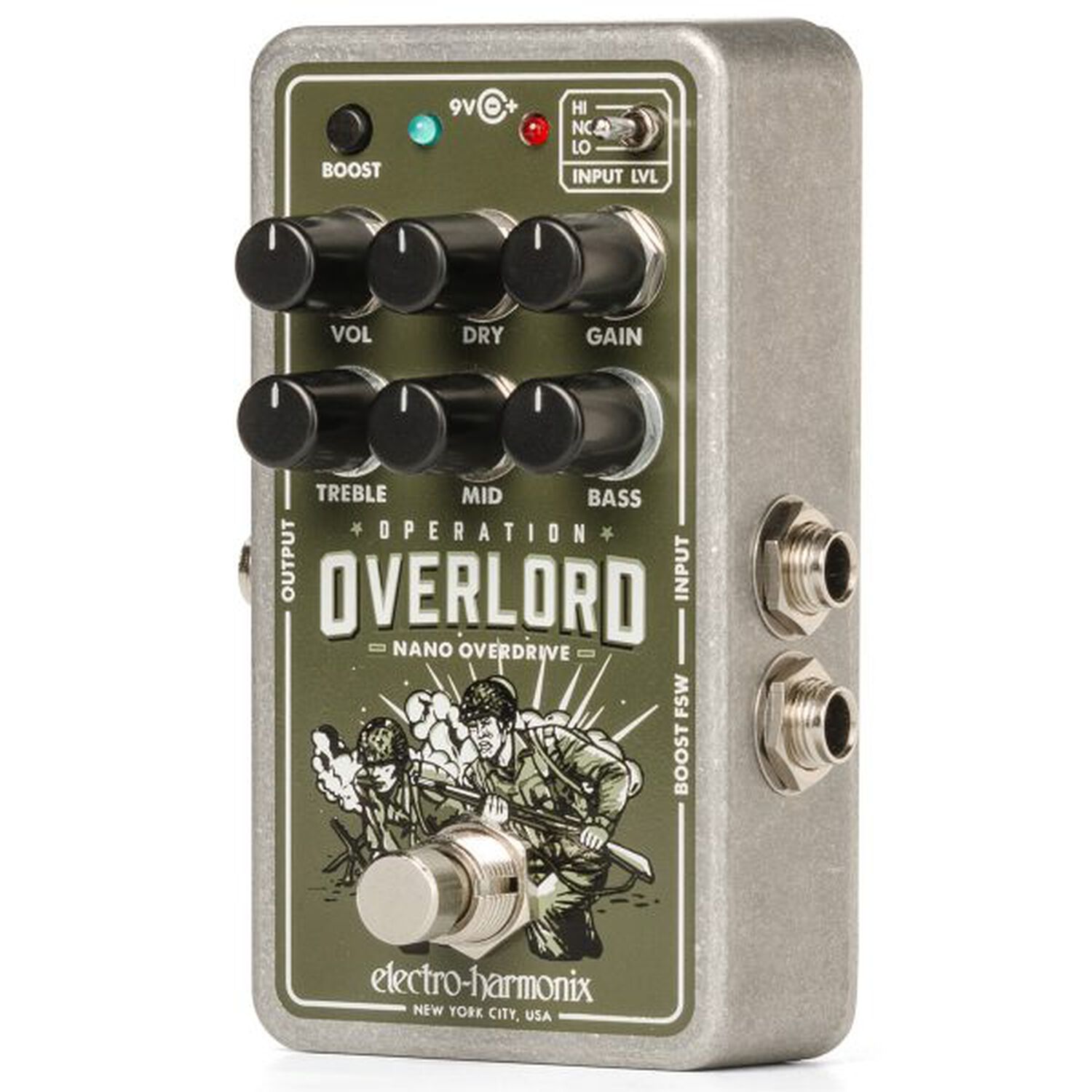 Pedal Overdrive Nano Operation Overlord Electro Harmonix image number 1.0