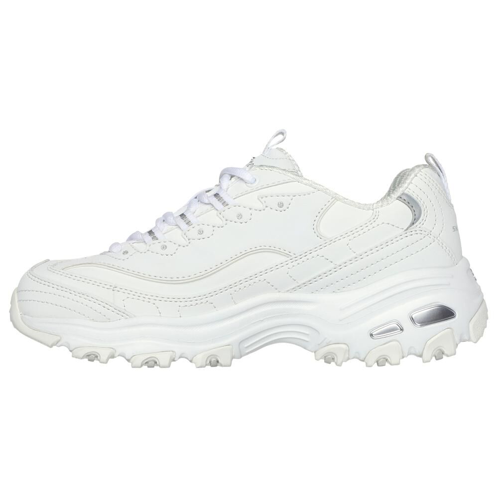 Zapatilla Urbana Mujer Skechers D'lites-play On Blanco image number 2.0