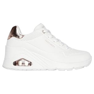 Zapatilla Urbana Mujer Skechers Uno Wedge Blanco