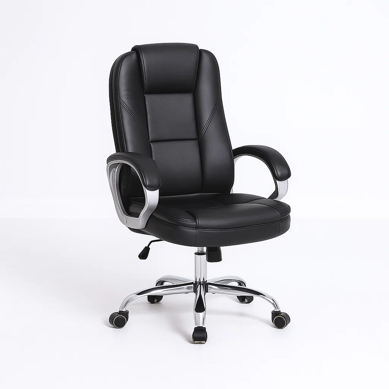 Silla De Oficina Ejecutiva Magnus Cuero Sint&eacute;tico - Negro image number 0.0