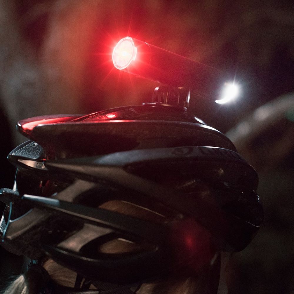 Luz Para Bicicleta Pwr Redcap + Helmet Mount image number 4.0