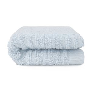 Toalla De Cara Savoy Nautica 100% Algod&oacute;n 30x50cm Hipoalerg&eacute;nica Celeste