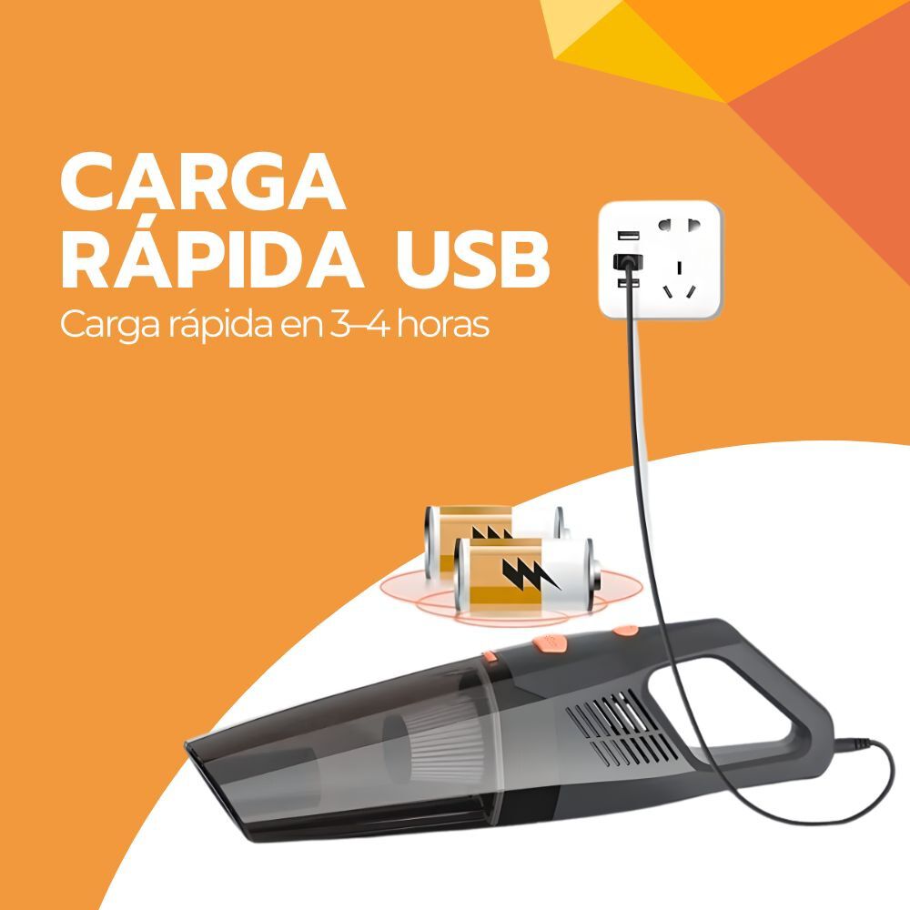 Aspiradora De Mano Auto Inal&aacute;mbrica Multifuncional Port&aacute;til image number 6.0