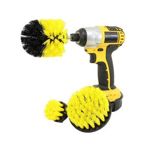 Cepillos De Limpieza De Auto Y Hogar Para Taladro 3 Piezas