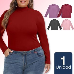 UTILISIMO CAMISETA BEATLE MUJER MANGA LARGA POLAR COLORES SURTIDO
