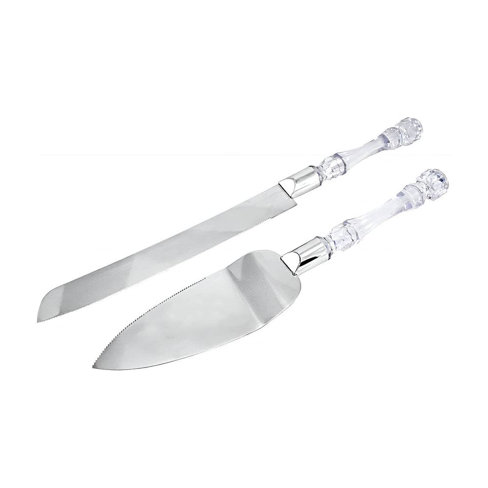 Set Cuchillo Y Servidor De Acero Para Torta image number 3.0