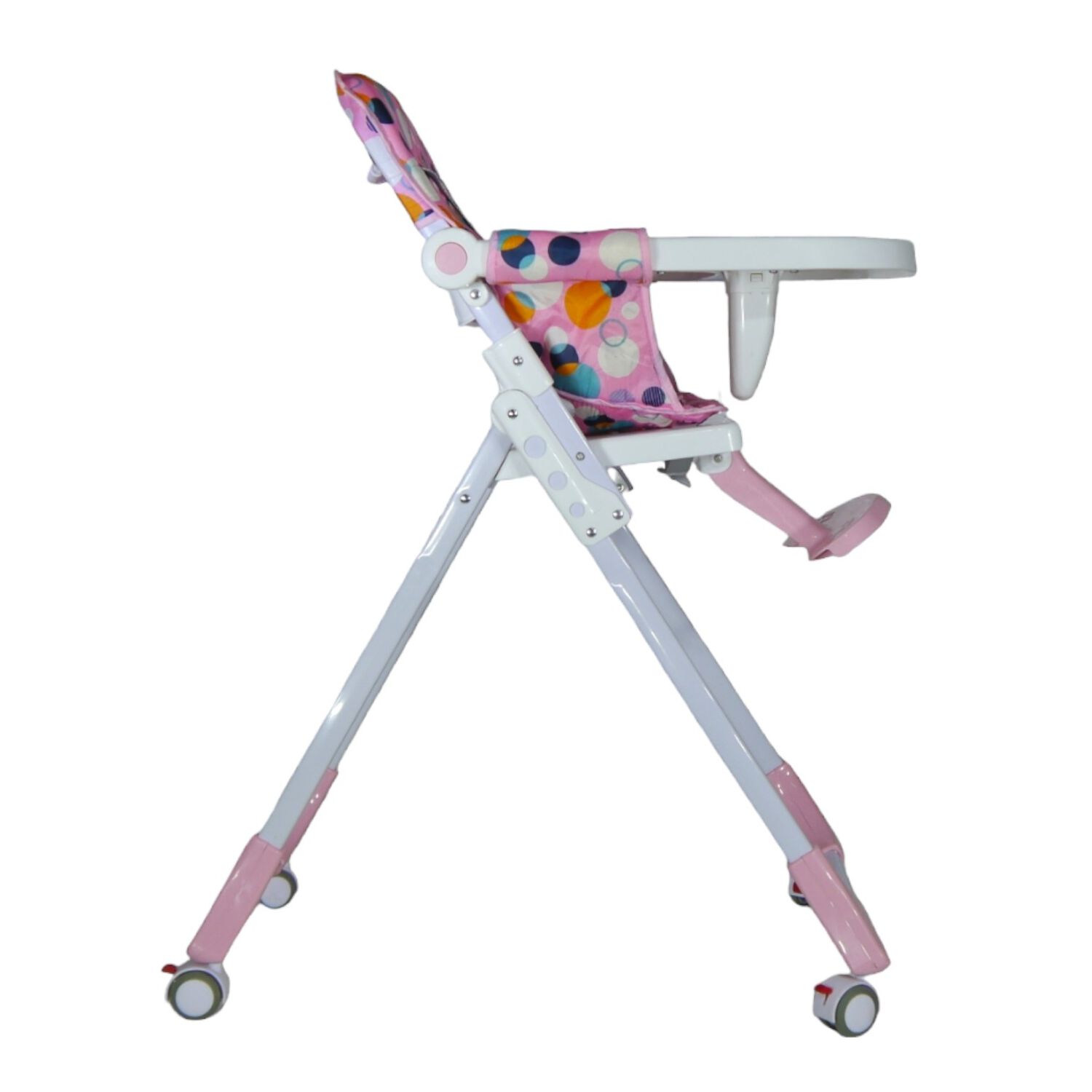Silla De Comer Plegable Rosada image number 3.0