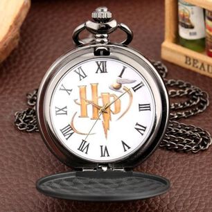 Reloj De Bolsillo Hp Negro