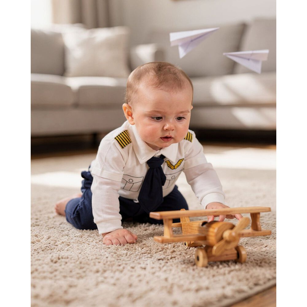 Disfraz Beb&eacute; Piloto Avi&oacute;n image number 3.0